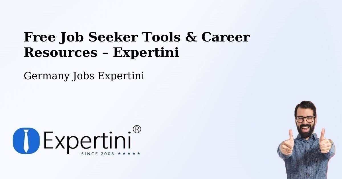 Free Job Seeker Tools & Career Resources – Leipzig - Leipzig, Germany Jobs Expertini