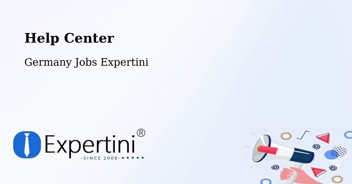 Help Center – Leipzig - Germany Jobs Expertini