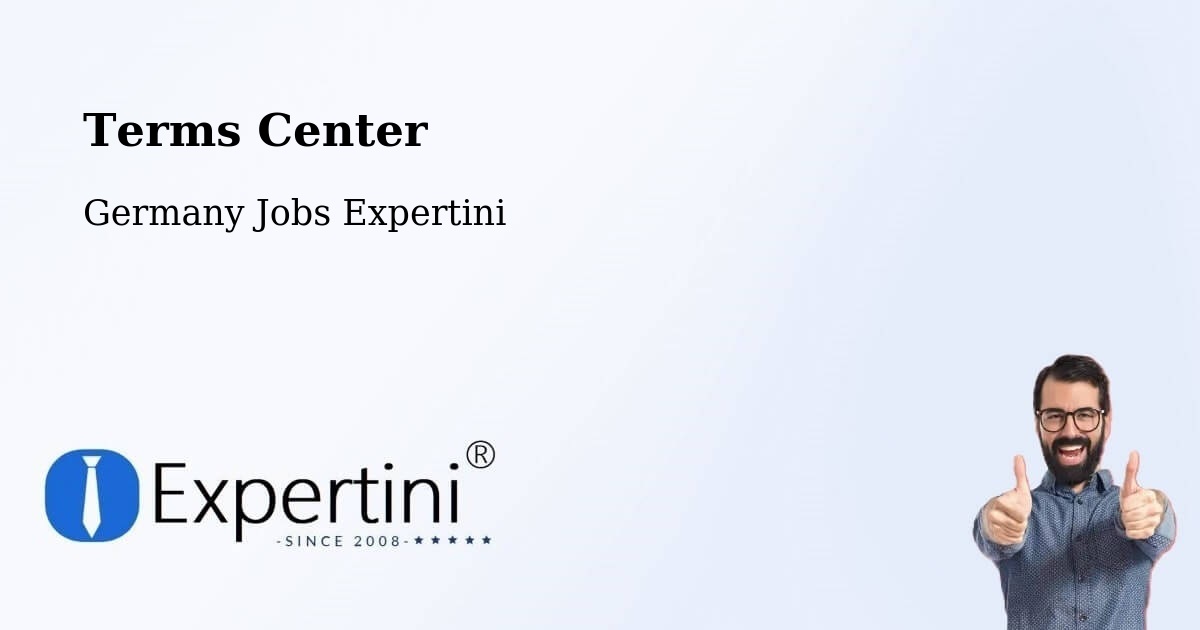 Terms of Service – Leipzig - Germany Jobs Expertini